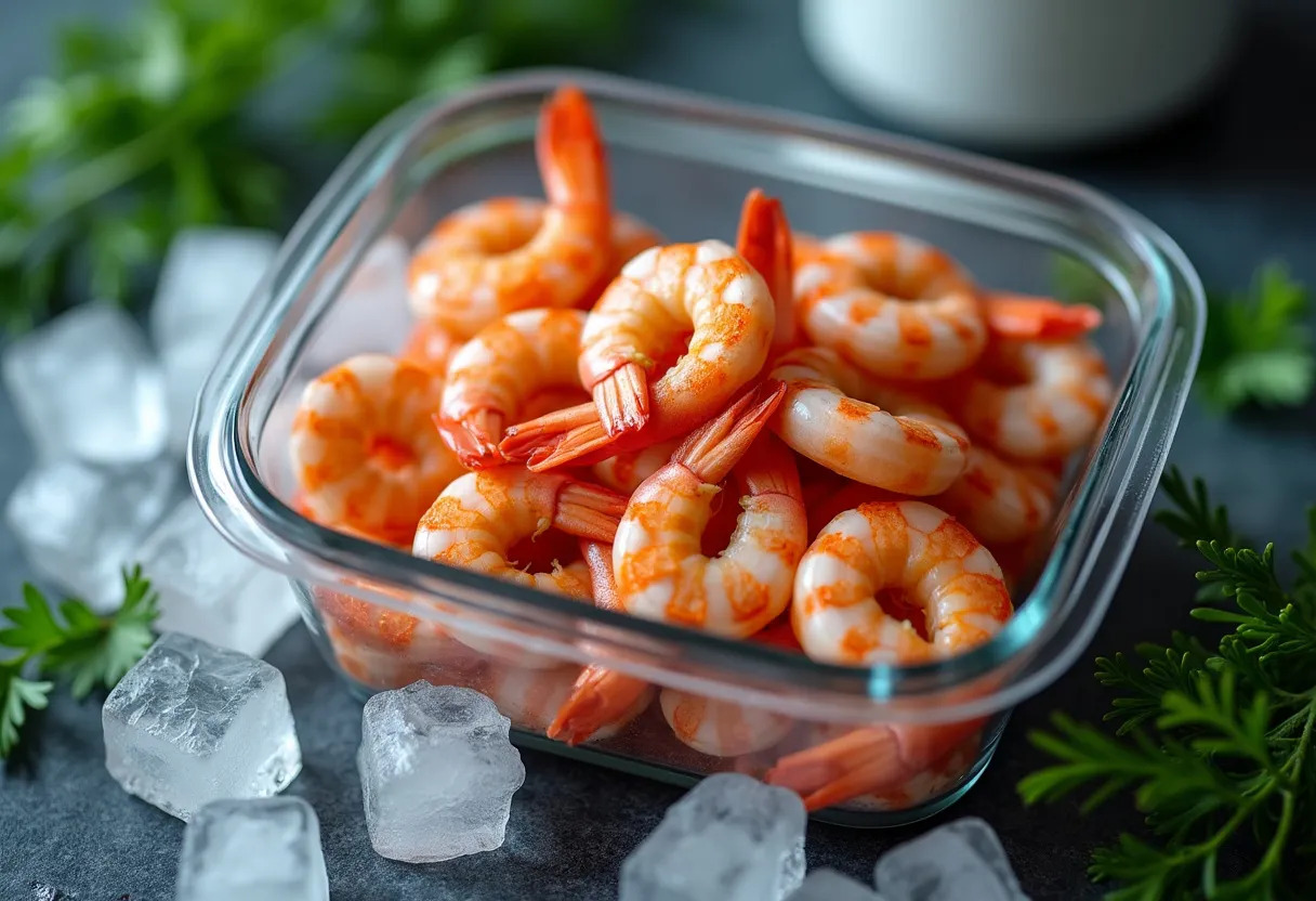 crevettes cuites