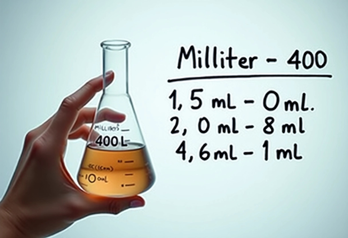 conversion millilitres