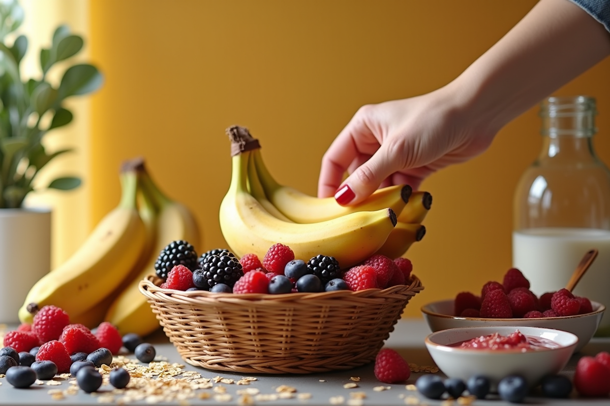 banane petit-déjeuner